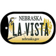 La Vista Nebraska Novelty Metal Dog Tag Necklace DT-10578