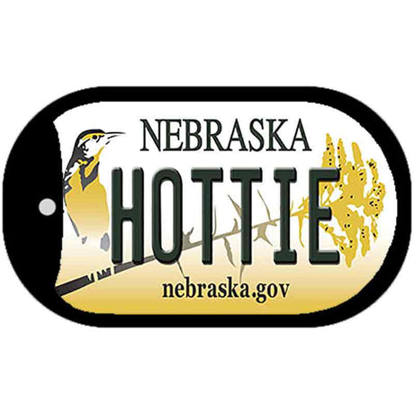 Hottie Nebraska Novelty Metal Dog Tag Necklace DT-10585