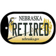 Retired Nebraska Novelty Metal Dog Tag Necklace DT-10588