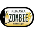 Zombie Nebraska Novelty Metal Dog Tag Necklace DT-10590