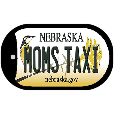 Moms Taxi Nebraska Novelty Metal Dog Tag Necklace DT-10596