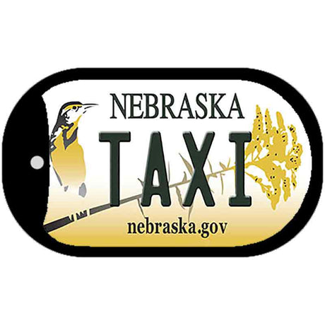 Taxi Nebraska Novelty Metal Dog Tag Necklace DT-10598