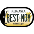 Best Mom Nebraska Novelty Metal Dog Tag Necklace DT-10605