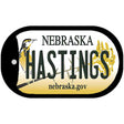 Hastings Nebraska Novelty Metal Dog Tag Necklace DT-10607