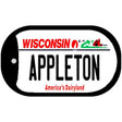 Appleton Wisconsin Novelty Metal Dog Tag Necklace DT-10614