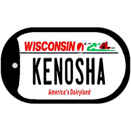 Kenosha Wisconsin Novelty Metal Dog Tag Necklace DT-10616