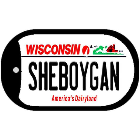 Sheboygan Wisconsin Novelty Metal Dog Tag Necklace DT-10618