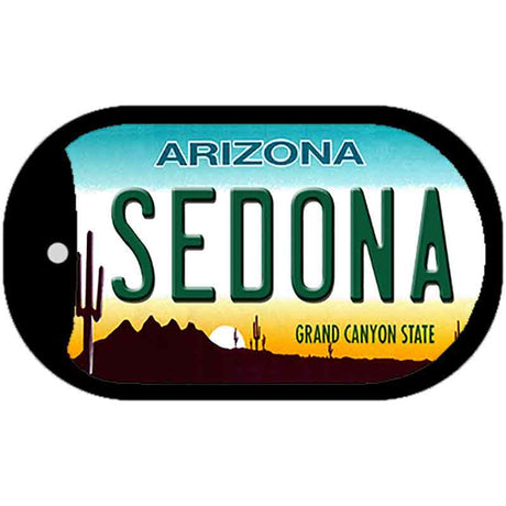 Sedona Arizona Novelty Metal Dog Tag Necklace DT-1063