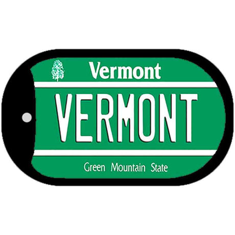 Vermont Novelty Metal Dog Tag Necklace DT-10658