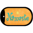 Namaste Novelty Metal Dog Tag Necklace DT-10744