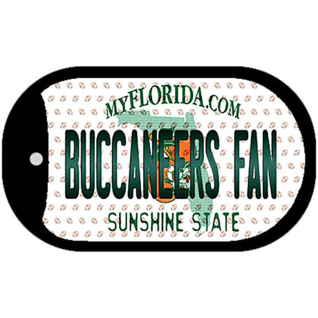 Buccaneers Fan Florida Novelty Metal Dog Tag Necklace DT-10758