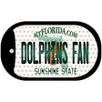 Dolphins Fan Florida Novelty Metal Dog Tag Necklace DT-10759