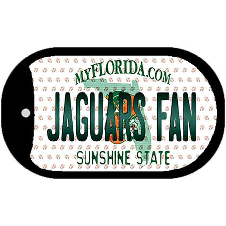 Jaguars Fan Florida Novelty Metal Dog Tag Necklace DT-10760