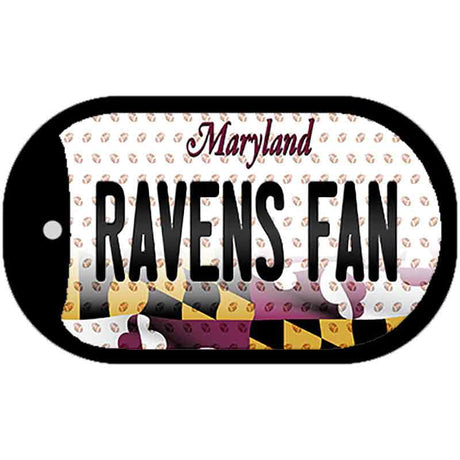 Ravens Fan Maryland Novelty Metal Dog Tag Necklace DT-10765