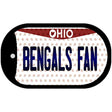 Bengals Fan Ohio Novelty Metal Dog Tag Necklace DT-10775