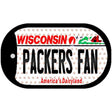 Packers Fan Wisconsin Novelty Metal Dog Tag Necklace DT-10784