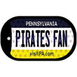 Pirates Fan Pennsylvania Novelty Metal Dog Tag Necklace DT-10789