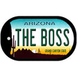 The Boss Arizona Novelty Metal Dog Tag Necklace DT-1078