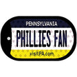 Phillies Fan Pennsylvania Novelty Metal Dog Tag Necklace DT-10790