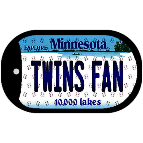 Twins Fan Minnesota Novelty Metal Dog Tag Necklace DT-10795