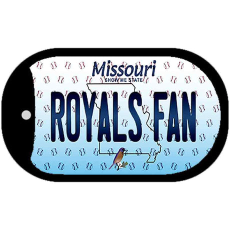 Royals Fan Missouri Novelty Metal Dog Tag Necklace DT-10807