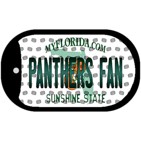 Panthers Fan Florida Novelty Metal Dog Tag Necklace DT-10829