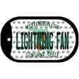 Lightning Fan Florida Novelty Metal Dog Tag Necklace DT-10830
