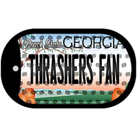 Thrashers Fan Georgia Novelty Metal Dog Tag Necklace DT-10831