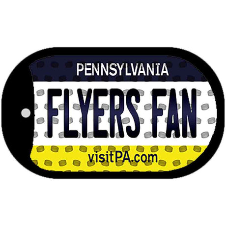 Flyers Fan Pennsylvania Novelty Metal Dog Tag Necklace DT-10838