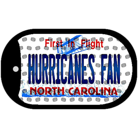 Hurricanes Fan North Carolina Novelty Metal Dog Tag Necklace DT-10840