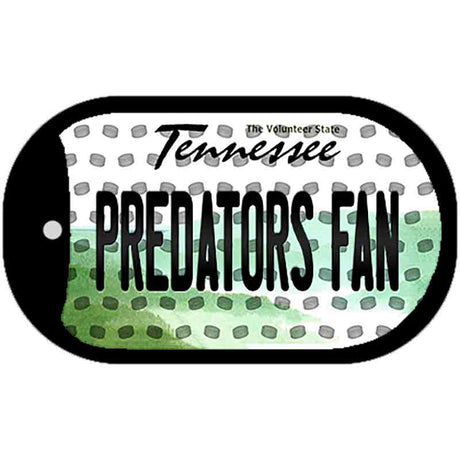 Predators Fan Tennessee Novelty Metal Dog Tag Necklace DT-10846