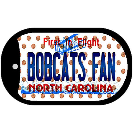 Bobcats Fan North Carolina Novelty Metal Dog Tag Necklace DT-10850