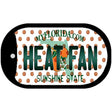 Heat Fan Florida Novelty Metal Dog Tag Necklace DT-10862
