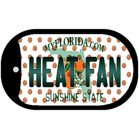 Heat Fan Florida Novelty Metal Dog Tag Necklace DT-10862