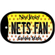 Nets Fan New Jersey Novelty Metal Dog Tag Necklace DT-10865