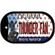 Thunder Fan Oklahoma Novelty Metal Dog Tag Necklace DT-10868