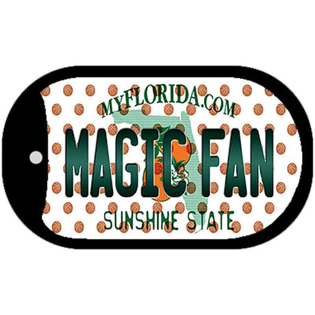 Magic Fan Florida Novelty Metal Dog Tag Necklace DT-10869