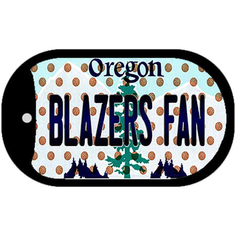 Blazers Fan Oregon Novelty Metal Dog Tag Necklace DT-10872