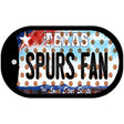 Spurs Fan Texas Novelty Metal Dog Tag Necklace DT-10874