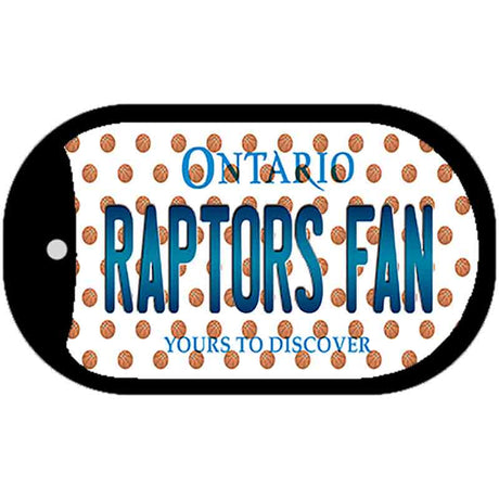 Raptors Fan Ontario Novelty Metal Dog Tag Necklace DT-10875