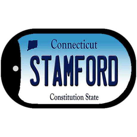 Stamford Connecticut Novelty Metal Dog Tag Necklace DT-10893