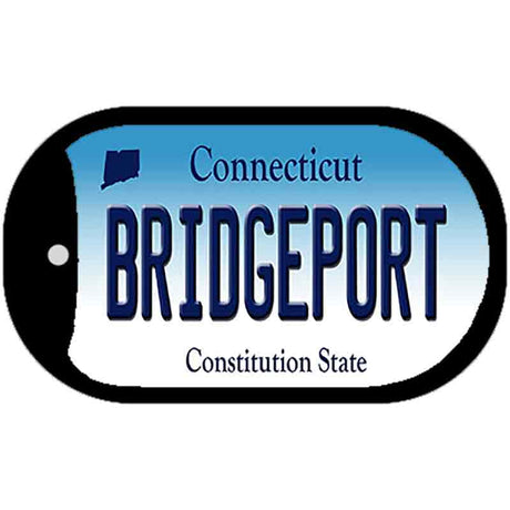 Bridgeport Connecticut Novelty Metal Dog Tag Necklace DT-10894