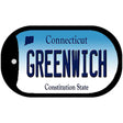 Greenwich Connecticut Novelty Metal Dog Tag Necklace DT-10895