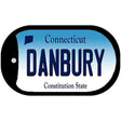 Danbury Connecticut Novelty Metal Dog Tag Necklace DT-10897