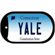 Yale Connecticut Novelty Metal Dog Tag Necklace DT-10899