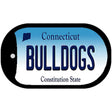 Bulldogs Connecticut Novelty Metal Dog Tag Necklace DT-10900