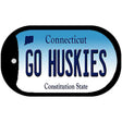 Go Huskies Connecticut Novelty Metal Dog Tag Necklace DT-10903