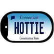 Hottie Connecticut Novelty Metal Dog Tag Necklace DT-10905