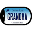 Grandma Connecticut Novelty Metal Dog Tag Necklace DT-10906