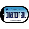 Connecticut Girl Novelty Metal Dog Tag Necklace DT-10908